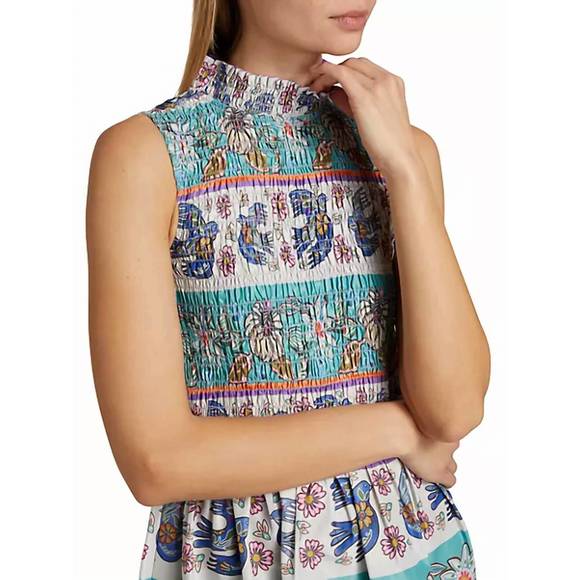 NEW MARIE OLIVER halsey mini dress in folklore - Picture 4 of 7